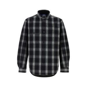 Junya Watanabe Men Embroidered Flannel Shirt